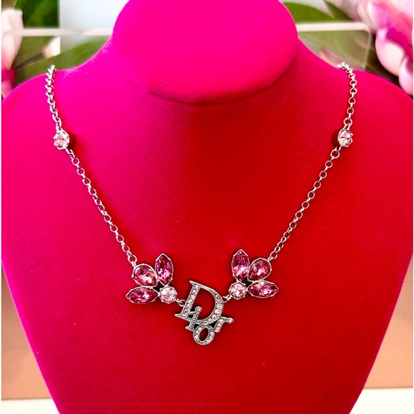 Dior Pink Necklace - Picture 1 of 6